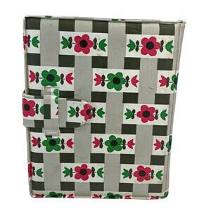 Vintage Spielanleitungen Romme' Canasta Playing Cards Set in Floral Case MCM